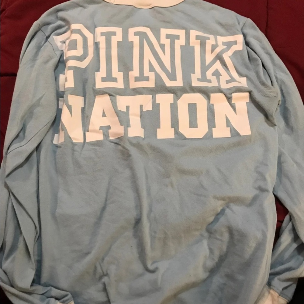 PINK long sleeve shirts
